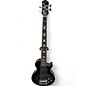 Used Epiphone Les Paul Standard 5 String Trans Black Electric Bass Guitar thumbnail