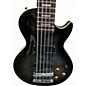 Used Epiphone Les Paul Standard 5 String Trans Black Electric Bass Guitar