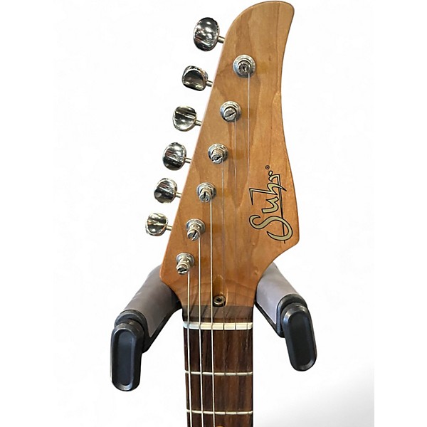 Used Suhr Classic S Antique HSS Light Aged Inca Silver Solid Body Electric Guitar