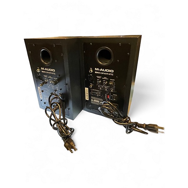 Used 2010s M-Audio BX5 GRAPHITE Powered Monitor
