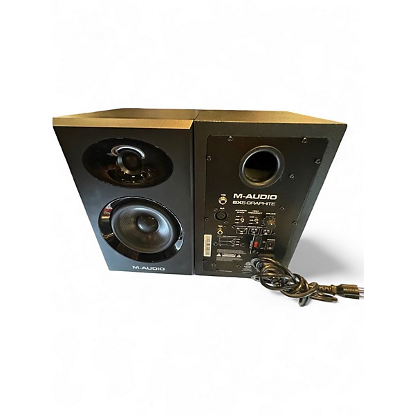 Used 2010s M-Audio BX5 GRAPHITE Powered Monitor