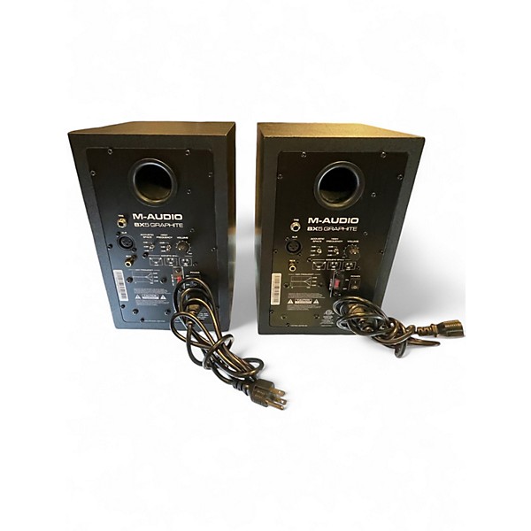 Used 2010s M-Audio BX5 GRAPHITE Powered Monitor