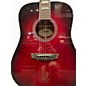 Used D'Angelico Premier Lexington Trans Black Cherry Burst Acoustic Electric Guitar