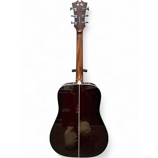 Used D'Angelico Premier Lexington Trans Black Cherry Burst Acoustic Electric Guitar