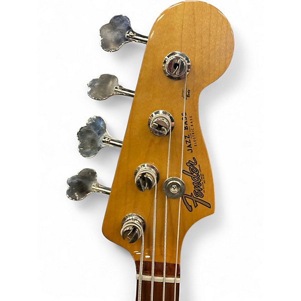 Used Fender Vintera 60s Jazz Bass Firemist Gold Electric Bass Guitar