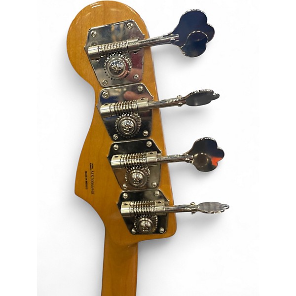 Used Fender Vintera 60s Jazz Bass Firemist Gold Electric Bass Guitar