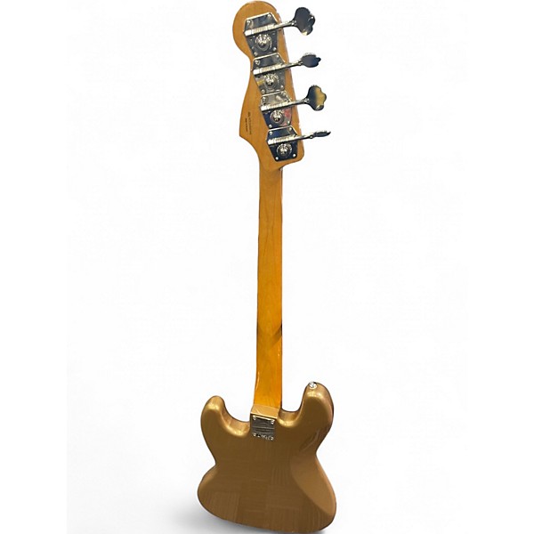 Used Fender Vintera 60s Jazz Bass Firemist Gold Electric Bass Guitar