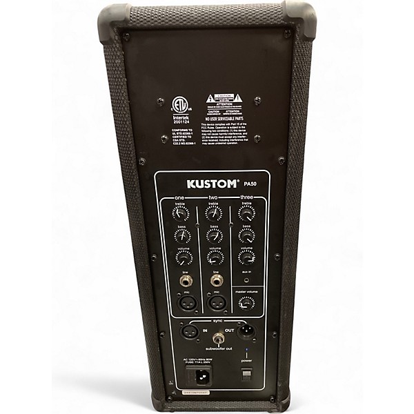 Used Kustom PA50 Powered Speaker
