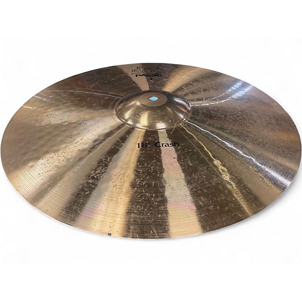 Used Paiste 18in 502 Bronze Crash Cymbal