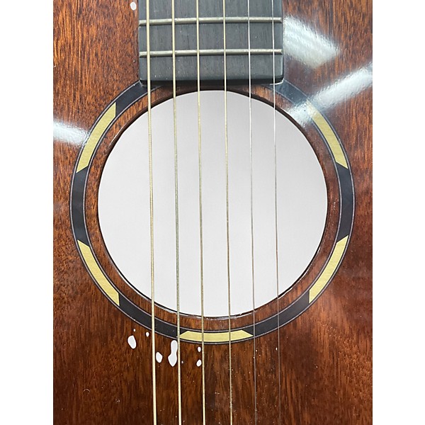 Used Washburn WL012SE Mahogany Acoustic Electric Guitar