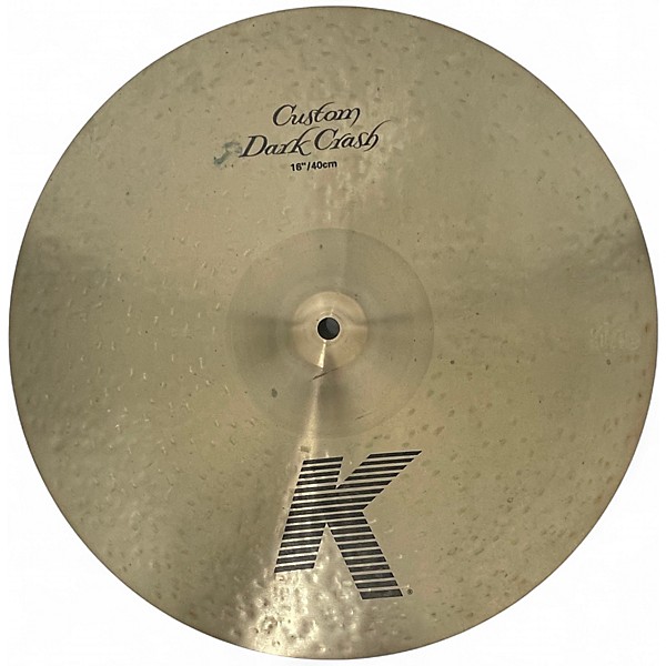 Used Zildjian 16in K Custom Dark Crash Cymbal