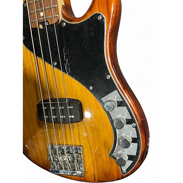 Used Fender American Deluxe Dimension Bass IV 2 Color Sunburst Electric Bass Guitar