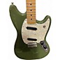 Used Fender Modern Player Mustang Green Solid Body Electric Guitar
