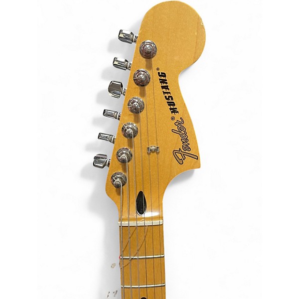 Used Fender Modern Player Mustang Green Solid Body Electric Guitar