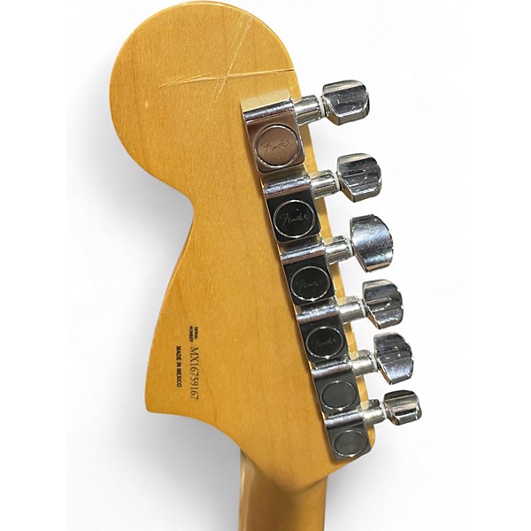 Used Fender Modern Player Mustang Green Solid Body Electric Guitar