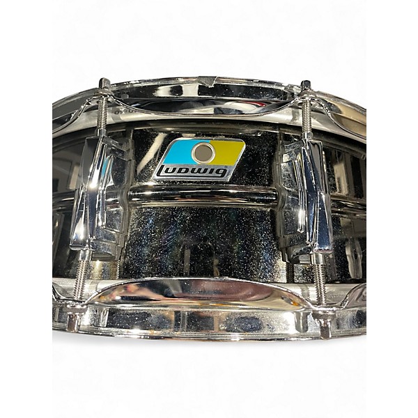 Used Ludwig 5X14 Black Beauty Snare BNOB Drum