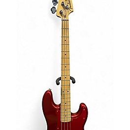 Used Fender Standard Precision Bass RED Electric Bass Guitar