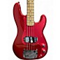Used Fender Standard Precision Bass RED Electric Bass Guitar