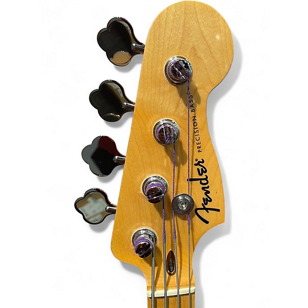 Used Fender Standard Precision Bass RED Electric Bass Guitar