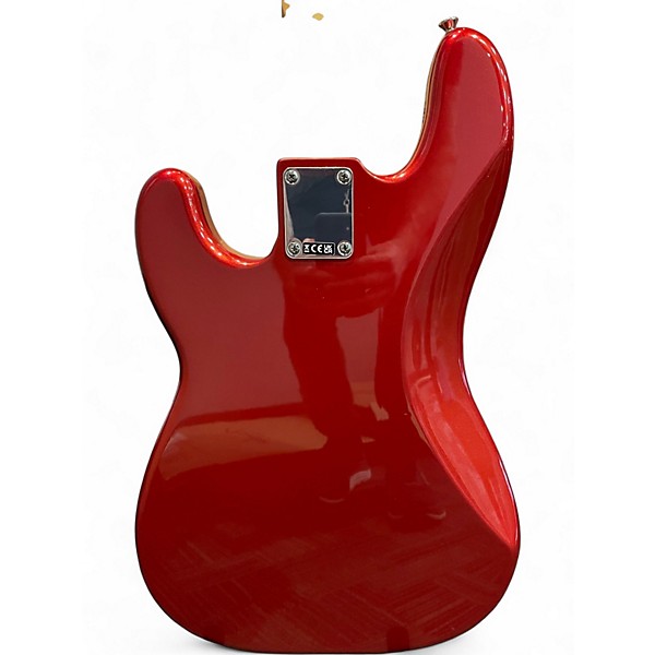 Used Fender Standard Precision Bass RED Electric Bass Guitar
