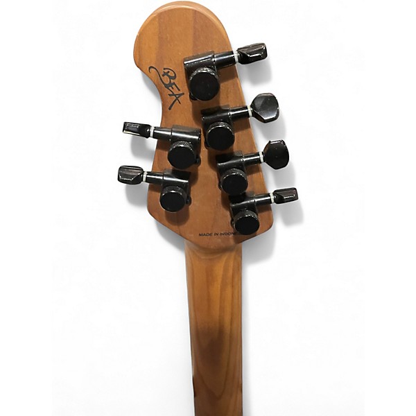 Used Sterling by Music Man Rabea Massaad Artist Series Sabre Ashen Burst Solid Body Electric Guitar