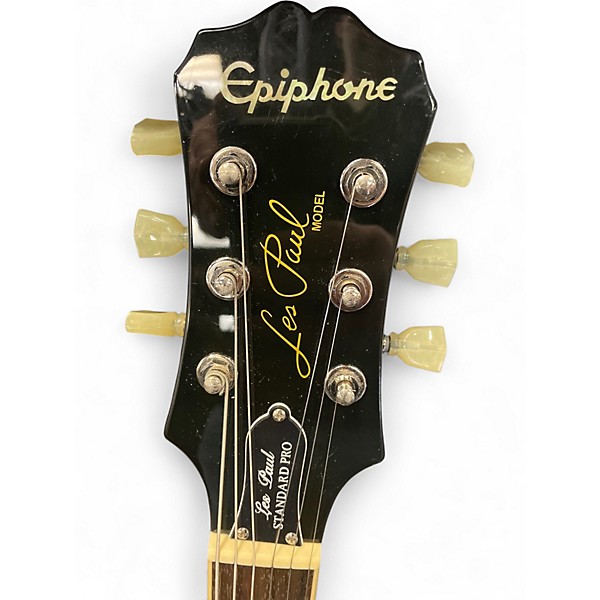 Used Epiphone Les Paul Standard Pro Blue Burst Solid Body Electric Guitar