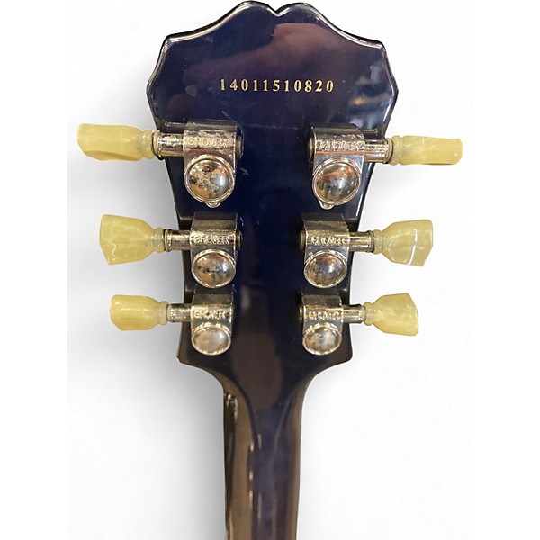 Used Epiphone Les Paul Standard Pro Blue Burst Solid Body Electric Guitar