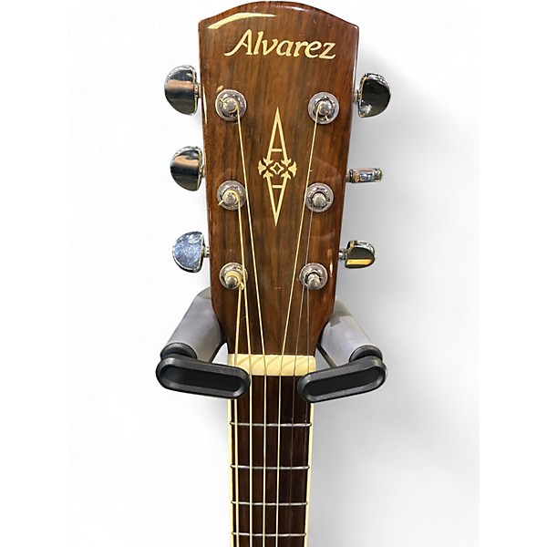 Used Alvarez AJ80CE Artist Series Jumbo Natural Acoustic Electric Guitar