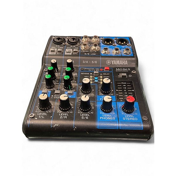 Used Yamaha MG06X Unpowered Mixer