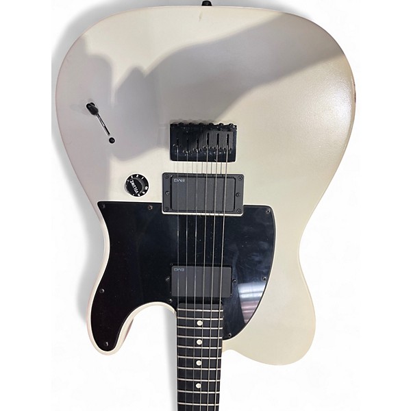 Used Fender Jim Root Signature Telecaster Black and White Solid Body Electric Guitar