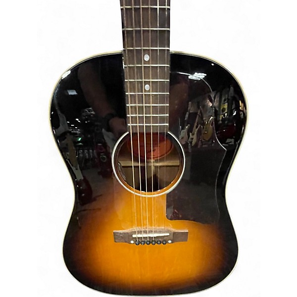 Used 2022 Epiphone  J 45 2 Tone Sunburst Acoustic Electric Guitar