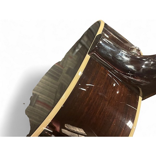 Used 2022 Epiphone  J 45 2 Tone Sunburst Acoustic Electric Guitar