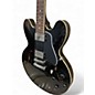 Used Epiphone inspired by gibson ES-335 Black Solid Body Electric Guitar