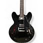 Used Epiphone inspired by gibson ES-335 Black Solid Body Electric Guitar