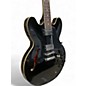 Used Epiphone inspired by gibson ES-335 Black Solid Body Electric Guitar