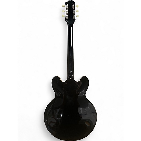 Used Epiphone inspired by gibson ES-335 Black Solid Body Electric Guitar