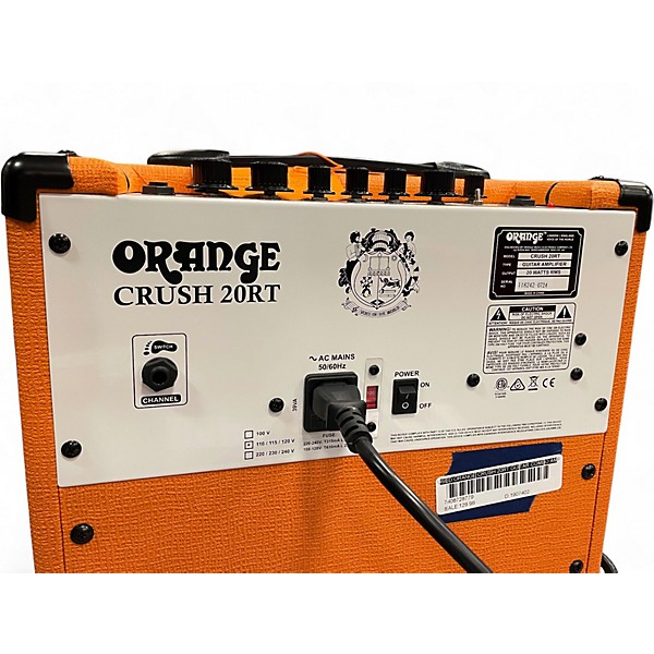 Used Orange CRUSH 20RT Guitar Combo Amp