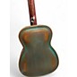 Used Recording King RM-997-VG Distressed Vintage Green Resonator Guitar
