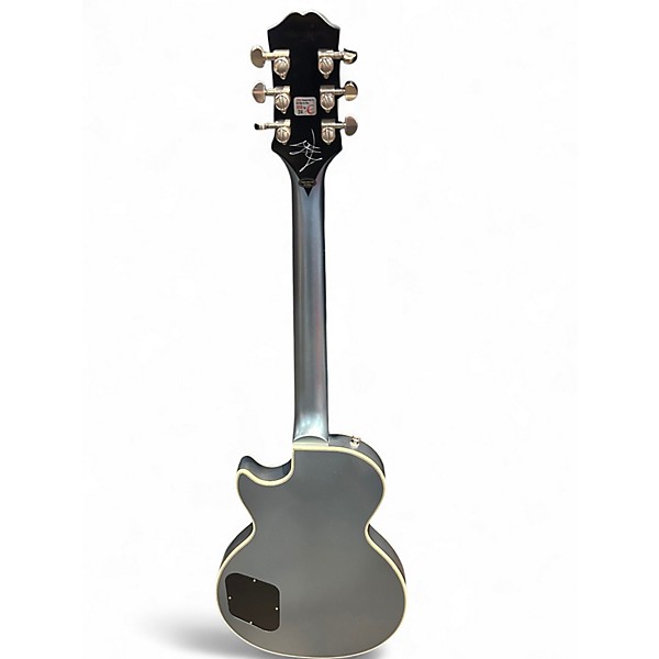Used Epiphone Jared James Nichols "Blues Power" Les Paul Custom Aged Pelham Blue Solid Body Electric Guitar