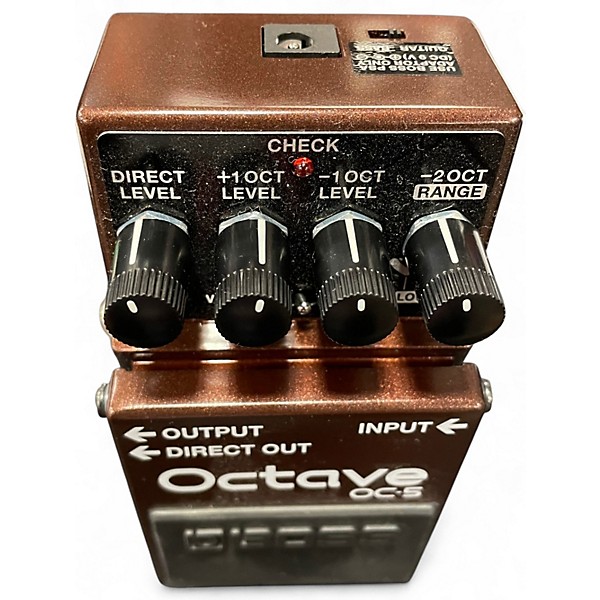Used Boss OC-5 PEDAL Effect Pedal