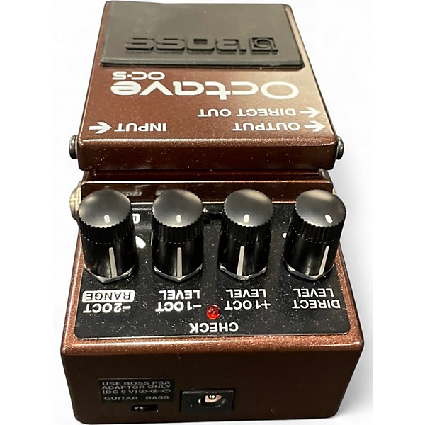 Used Boss OC-5 PEDAL Effect Pedal