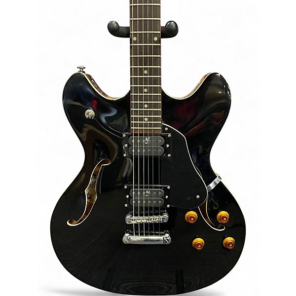 Used Oscar Schmidt OE30 Black Hollow Body Electric Guitar