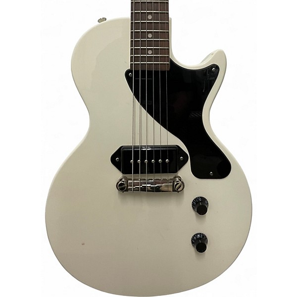 Used Epiphone Les Paul Junior Alpine White Solid Body Electric Guitar
