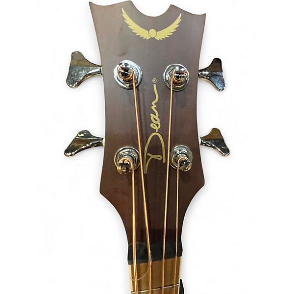 Used Dean EABC Natural Acoustic Bass Guitar