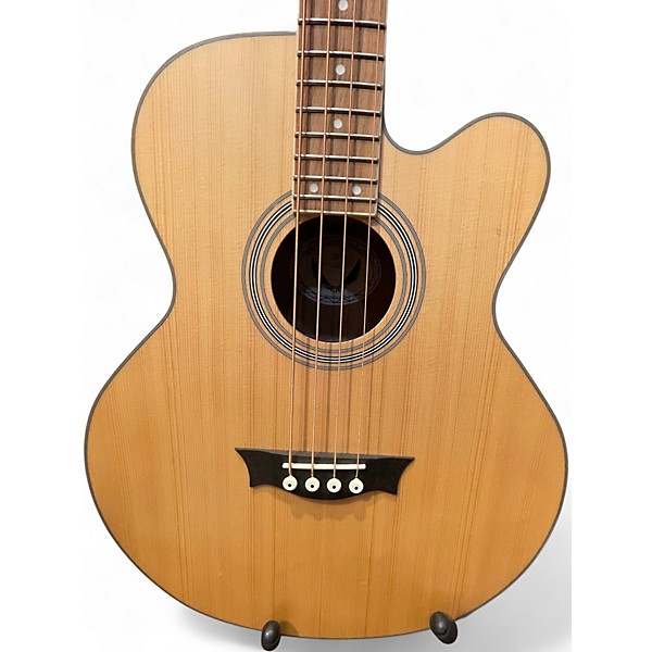 Used Dean EABC Natural Acoustic Bass Guitar