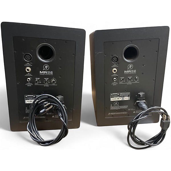 Used Mackie MR6 Pair Powered Monitor