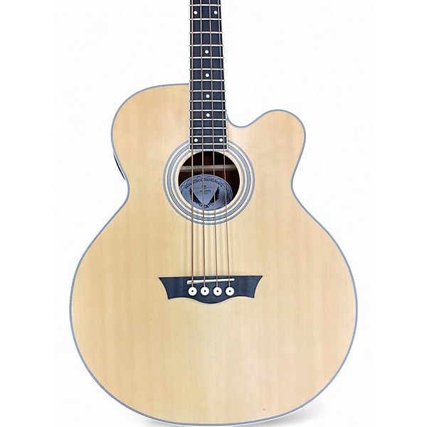 Used Dean EABC Natural Acoustic Bass Guitar