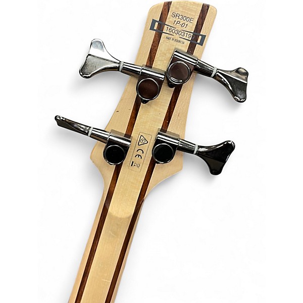 Used Ibanez SR300 Blue Electric Bass Guitar