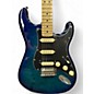 Used Fender Player Plus Stratocaster Plus Top HSS Blue Burst Solid Body Electric Guitar