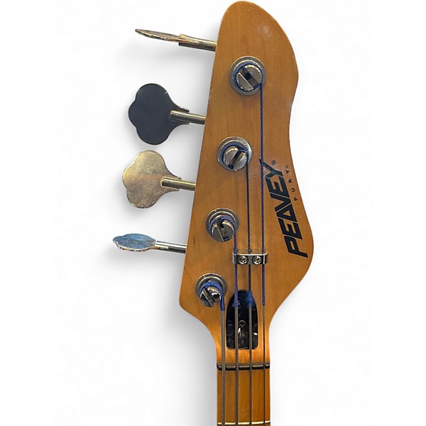 Used Peavey FURY Worn Natural Electric Bass Guitar